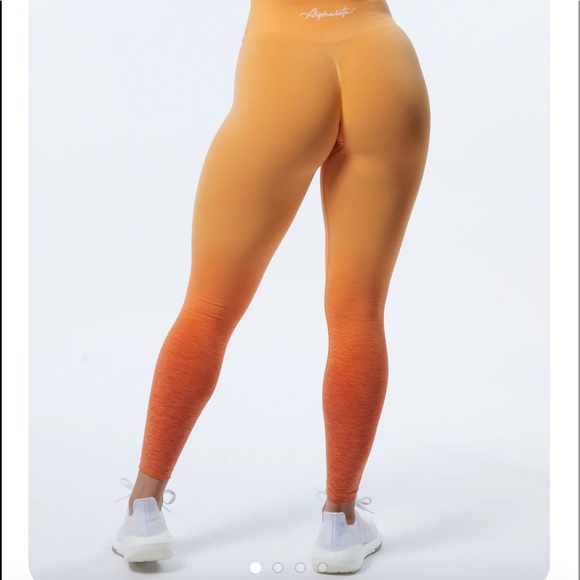 Alphalete Ombré Legging Day Tripper Orange - Picture 1 of 8
